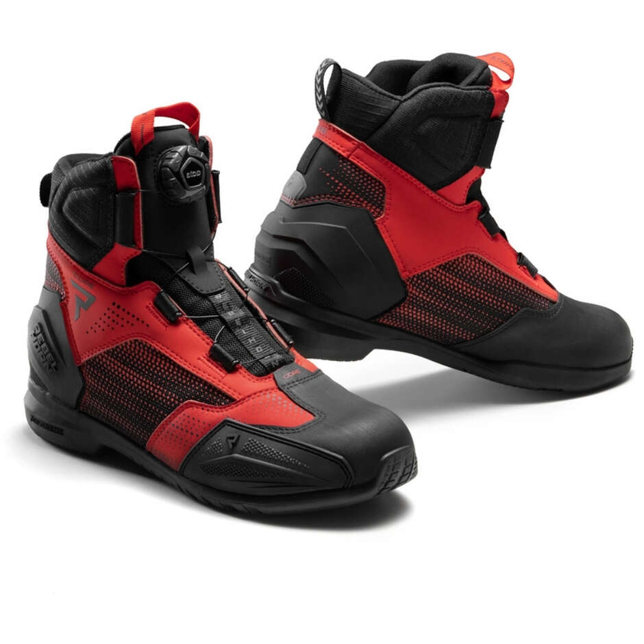 Stivali Moto Rebelhorn CORE Nero Rosso