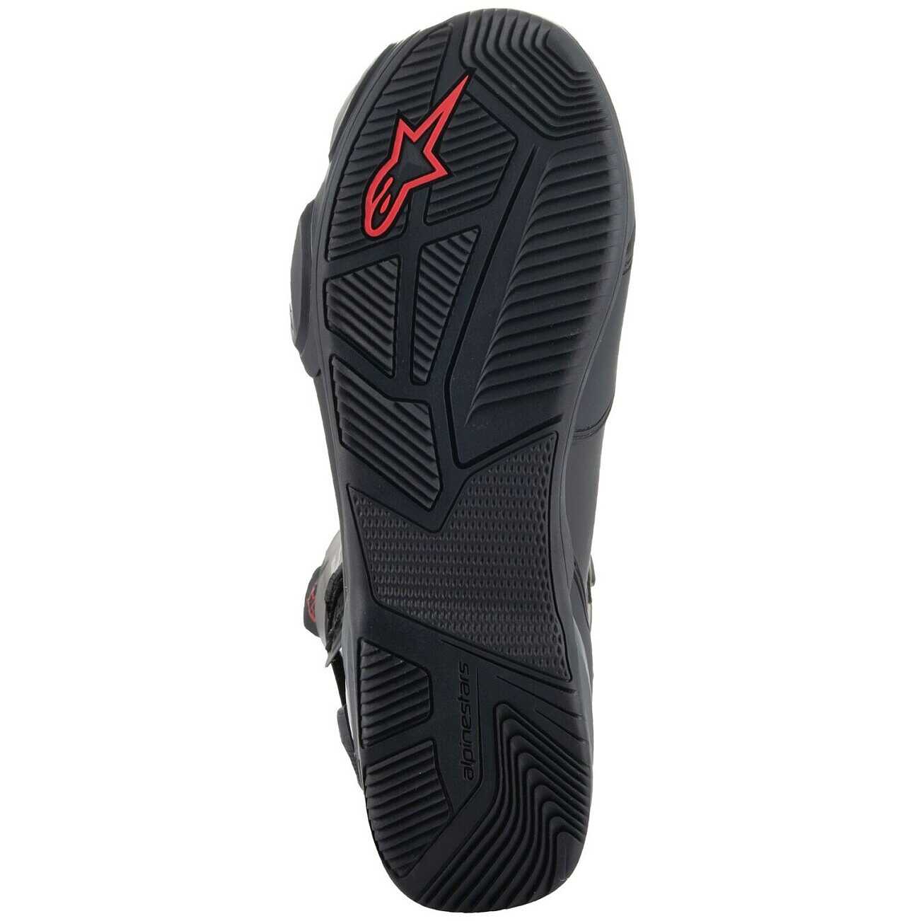 Alpinestars Tech-T Stivali da moto, nero/rosso, 8 (42