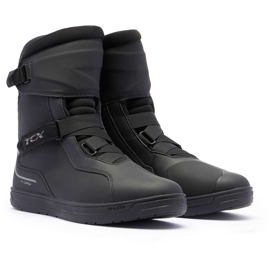 Stivali Moto Touring Tcx TOURSTEP WP Nero