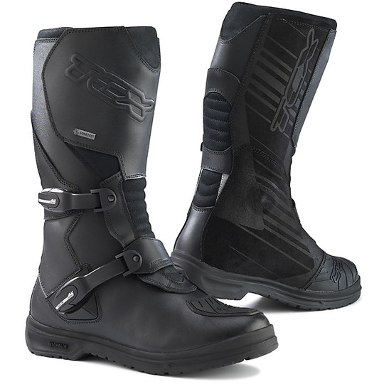 Stivali Moto Turismo TCX Infinity Evo Gore-Tex Nero