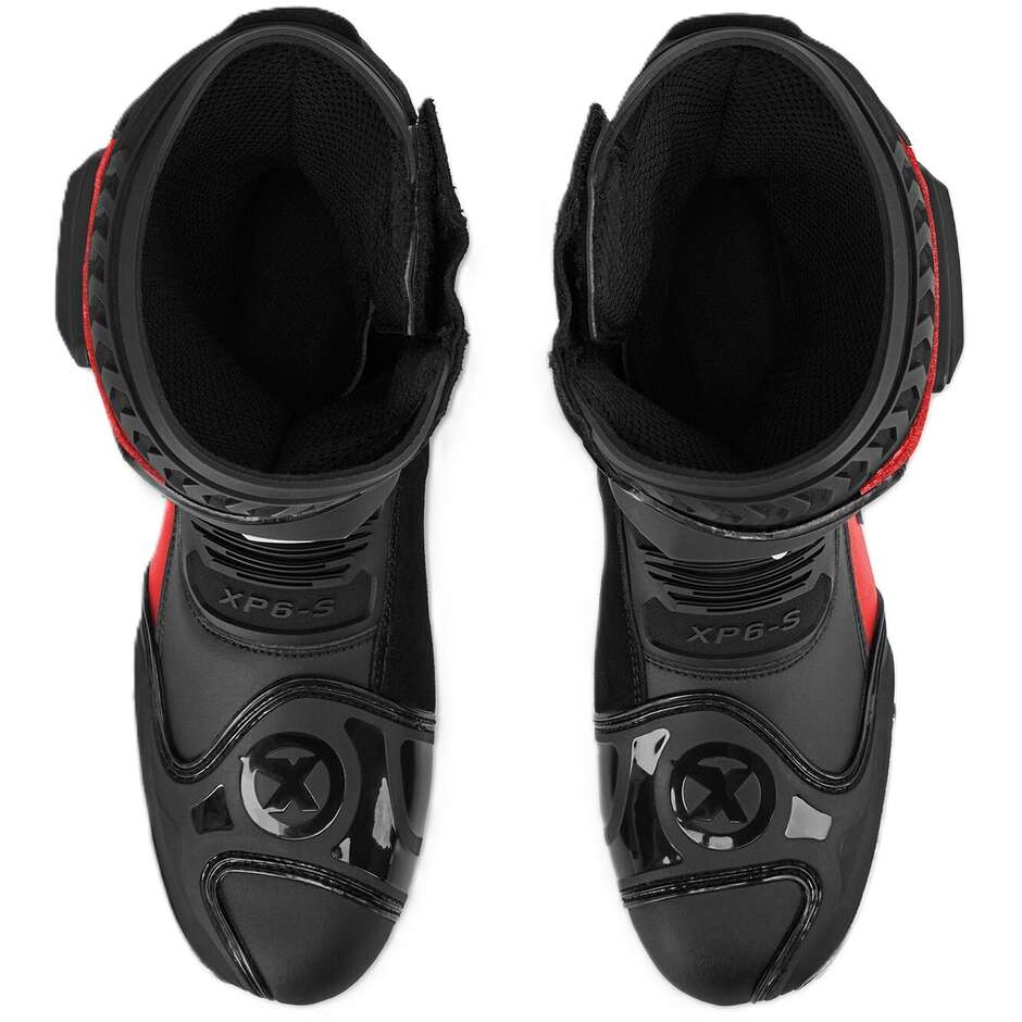 Stivali Moto Xpd XP6-S Nero/Rosso