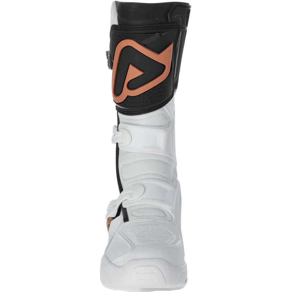 Stivali Motocross ACERBIS X-TEAM 2.0 Bianco/Marrone