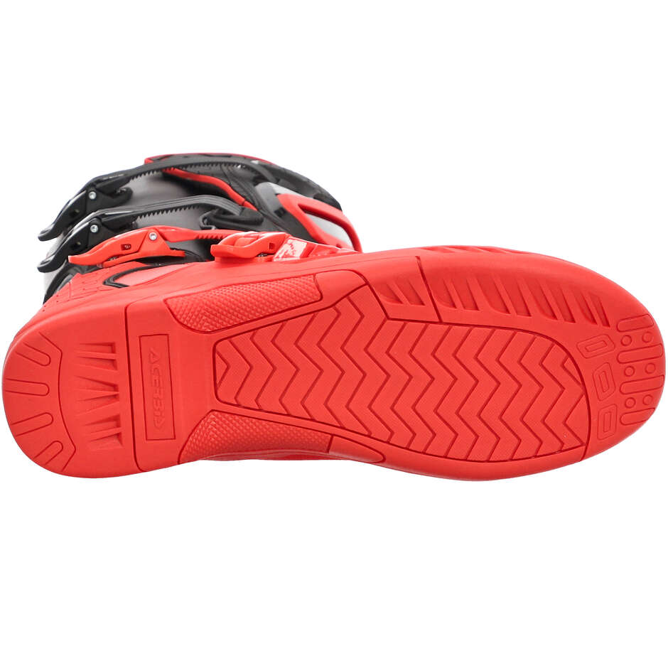 Stivali Motocross Enduro Acerbis X-TEAM Rosso Nero