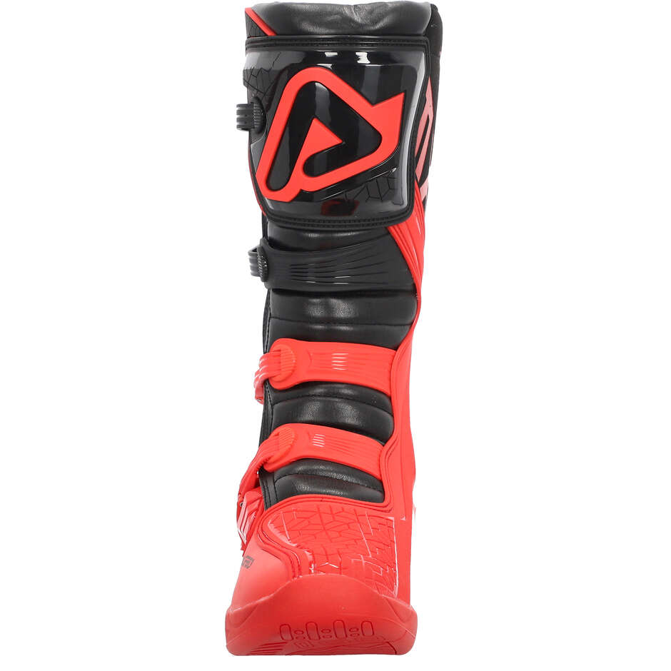 Stivali Motocross Enduro Acerbis X-TEAM Rosso Nero