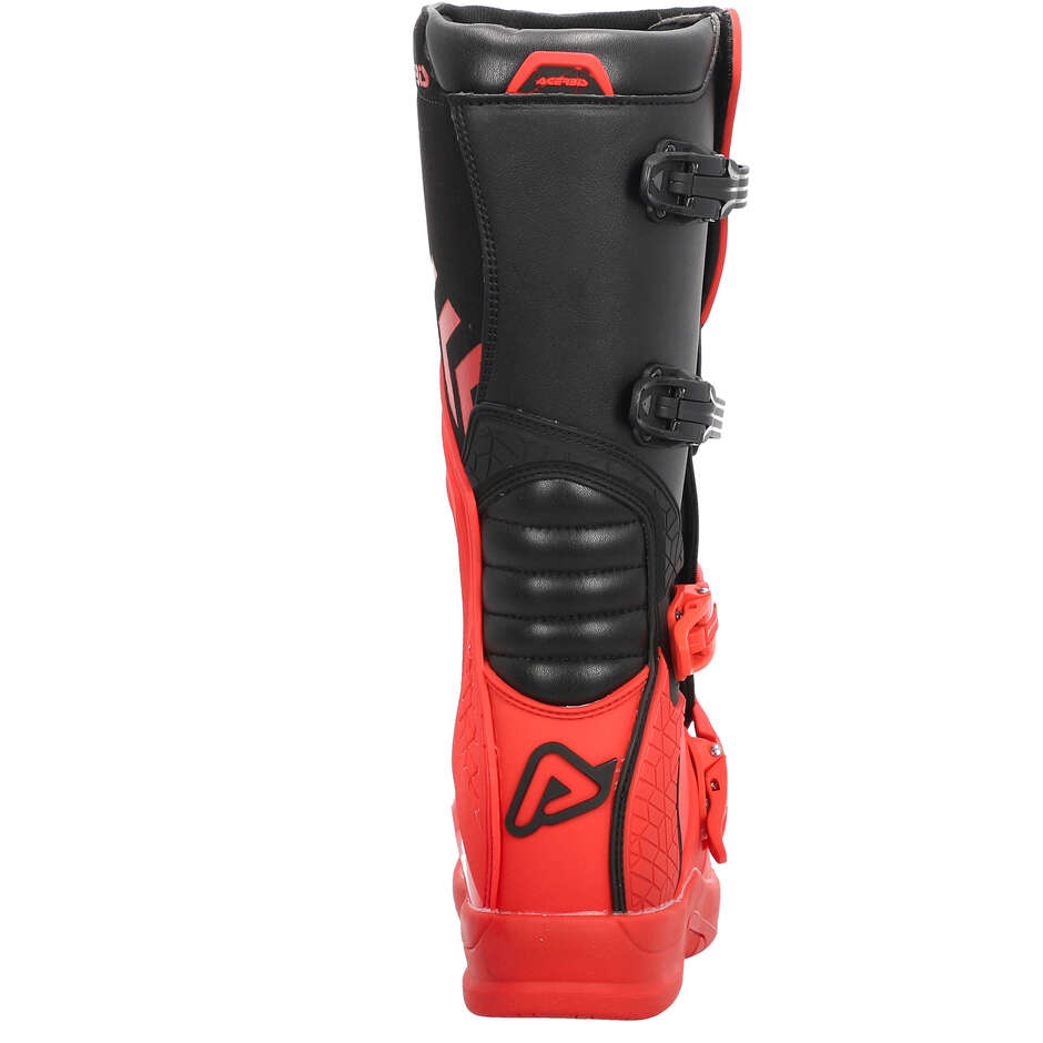 Stivali Motocross Enduro Acerbis X-TEAM Rosso Nero