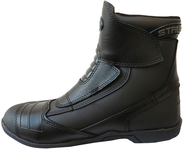 Oxford Tracker Pelle Impermeabile Moto Motocicletta Stivali - Nera