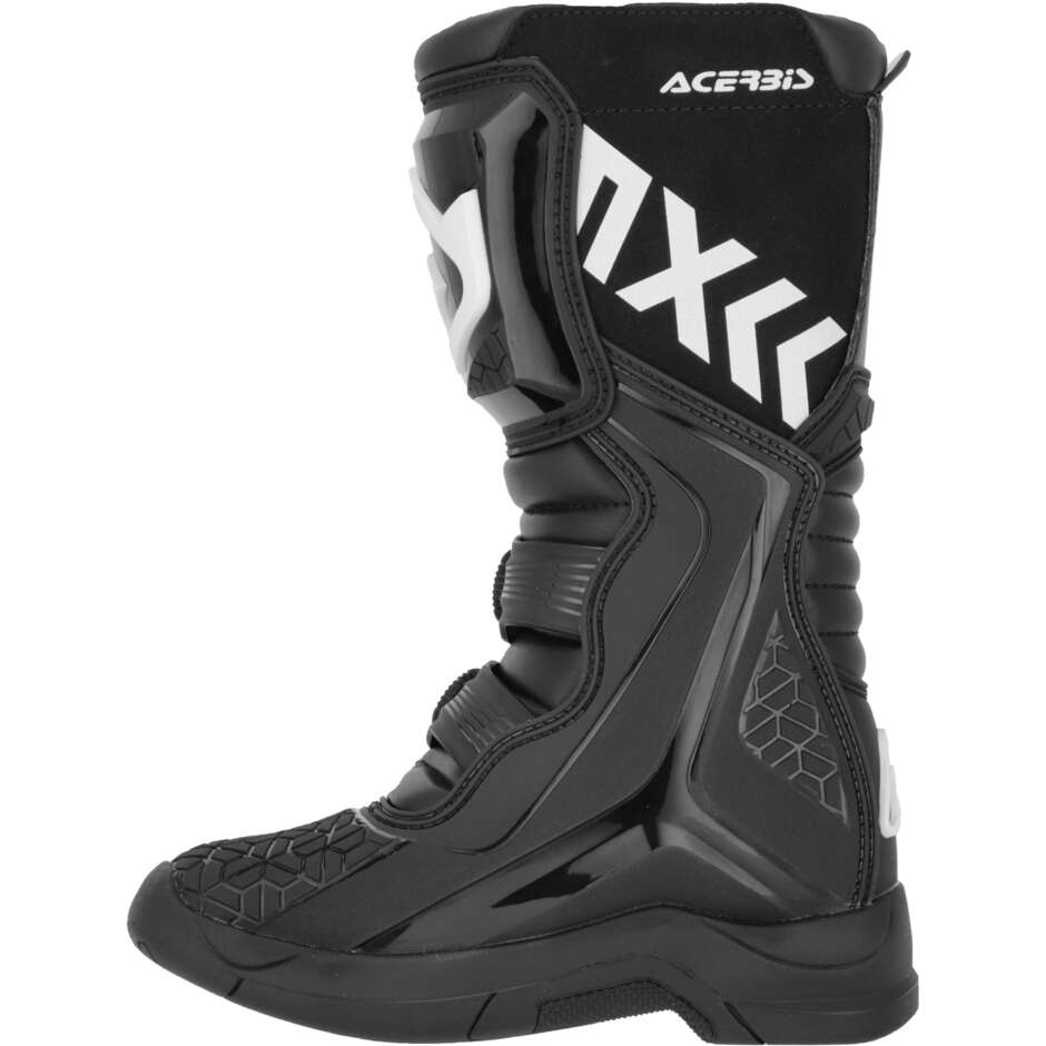 Stivalo Bambino Moto Cross Enduro Acerbis X-TEAM KID Nero