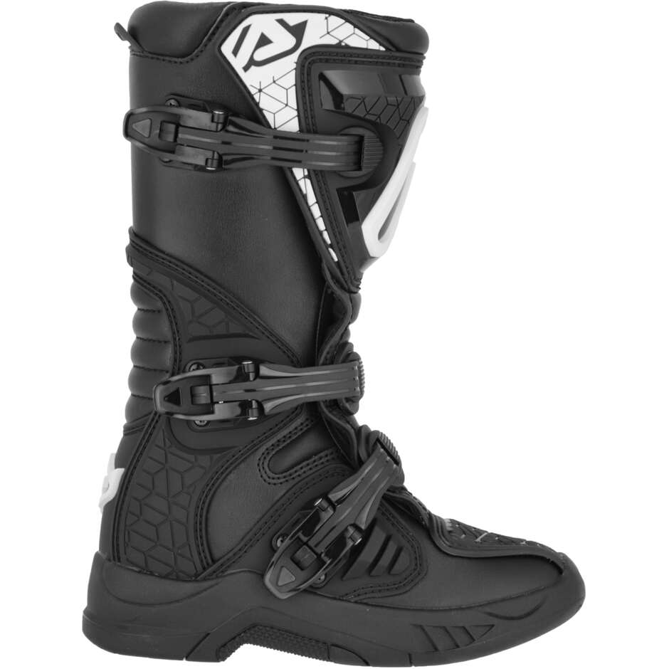 Stivalo Bambino Moto Cross Enduro Acerbis X-TEAM KID Nero