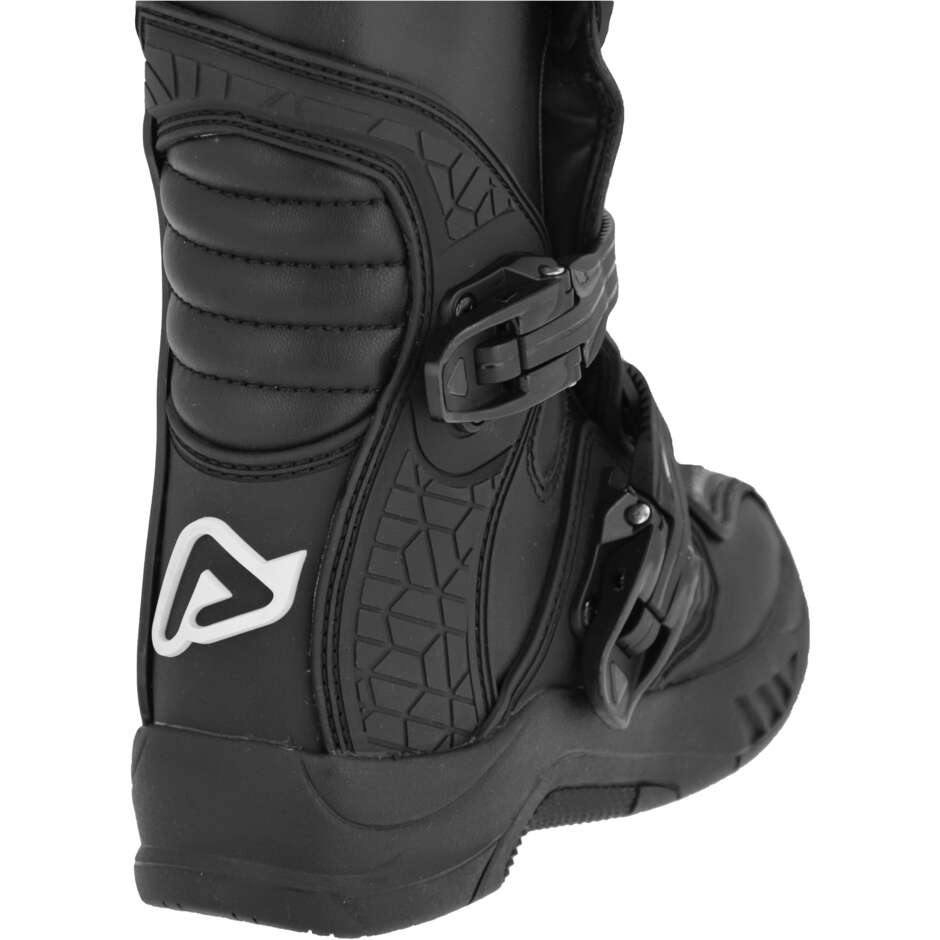 Stivalo Bambino Moto Cross Enduro Acerbis X-TEAM KID Nero