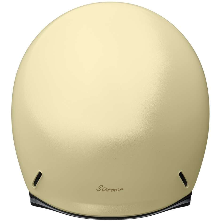 Stormer AURA Solid Off-White Pearl Motorrad-Jethelm