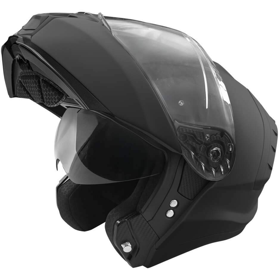 Stormer BLOW Solid Modular Motorradhelm, Mattschwarz