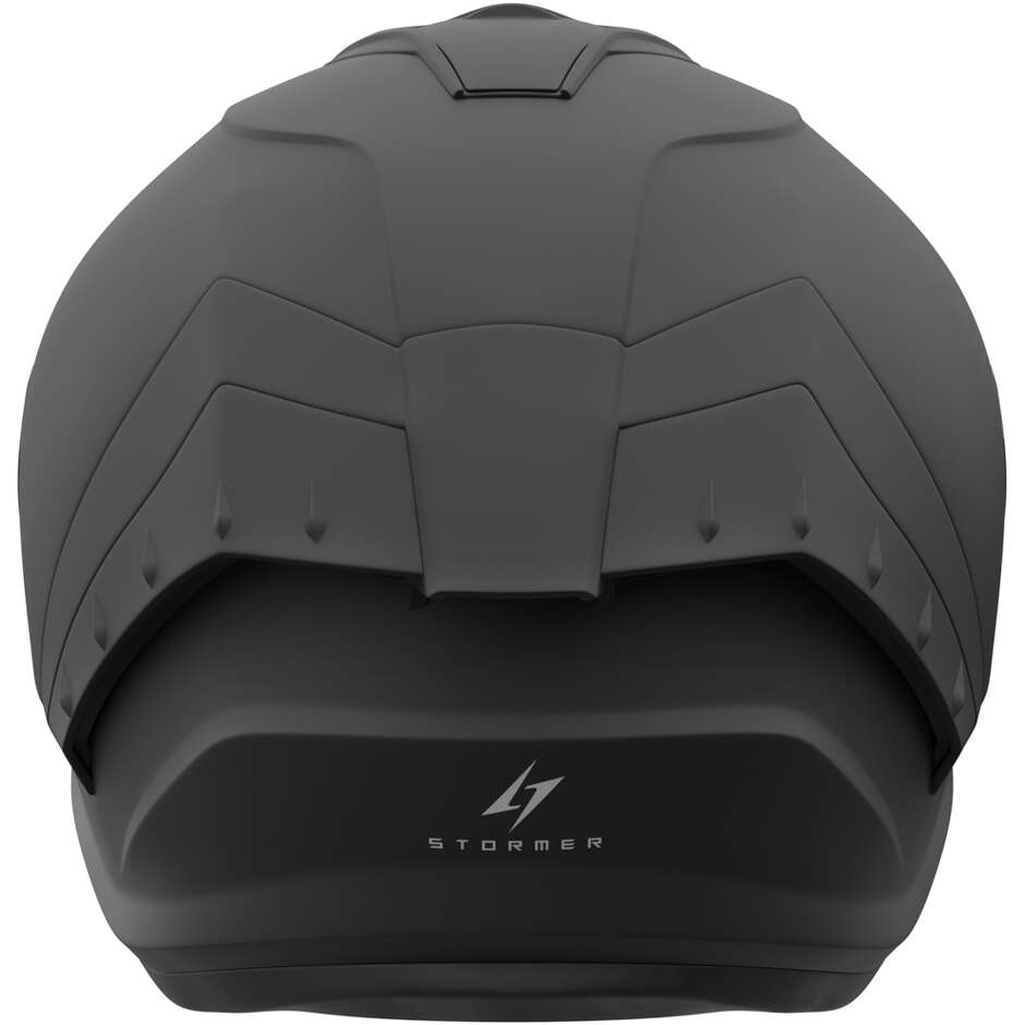 Stormer BLOW Solid Modular Motorradhelm, Mattschwarz