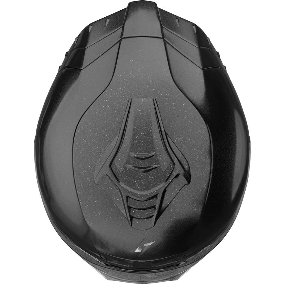 Stormer BLOW Solid Modular Motorradhelm, Perlschwarz