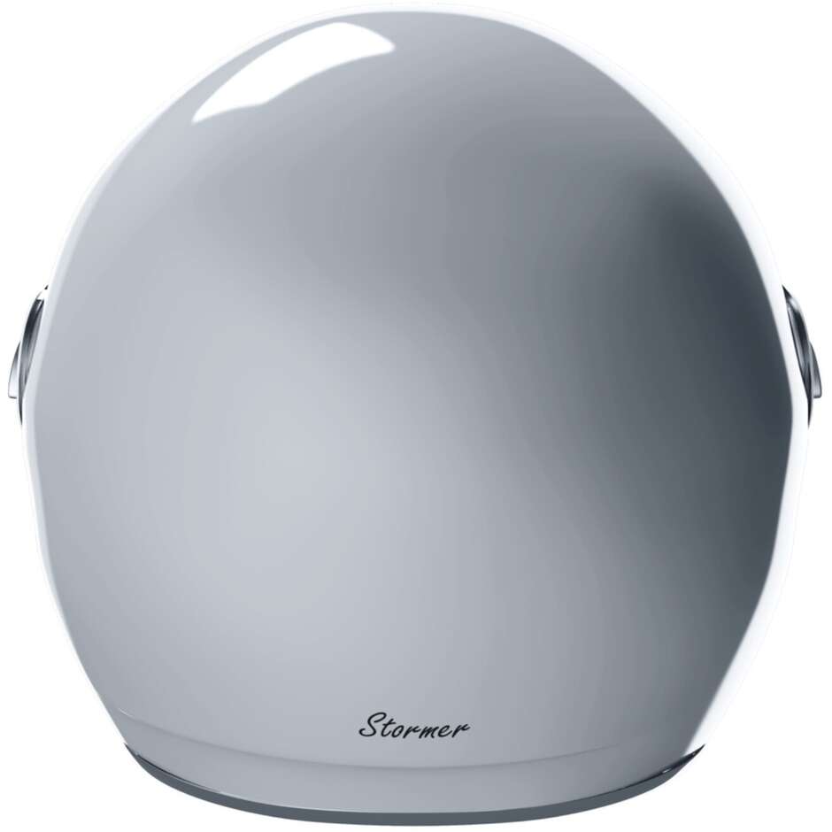 Stormer CLYDE Solid Nardo Grey Vintage Jet Motorradhelm