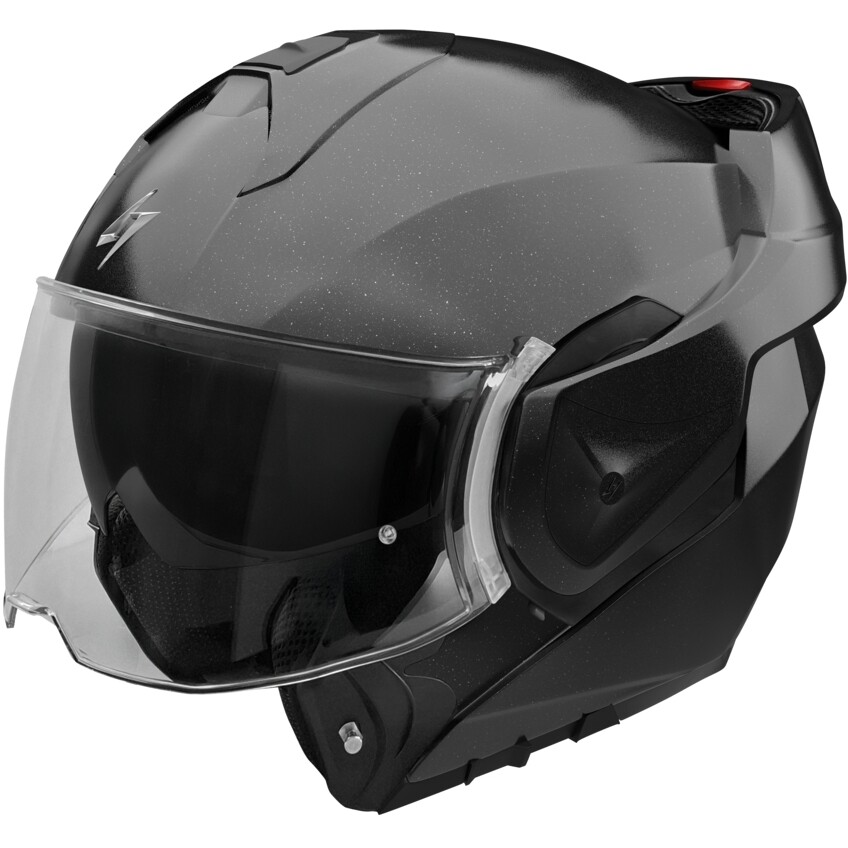 Stormer CRUSHER Modular-Motorradhelm, Perlschwarz