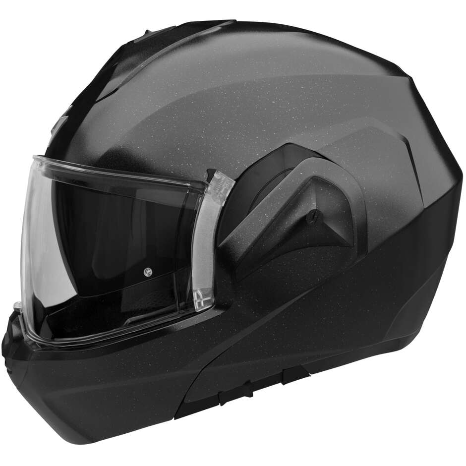 Stormer CRUSHER Modular-Motorradhelm, Perlschwarz