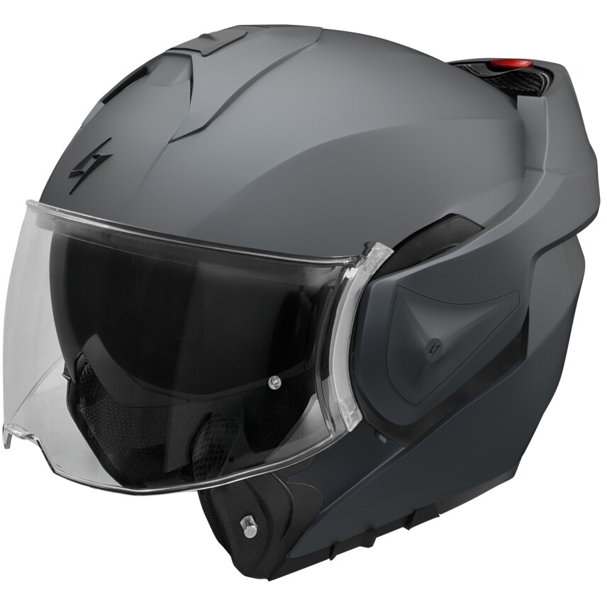 Stormer CRUSHER Modularer Motorradhelm, Gunmetal Grey, Matt