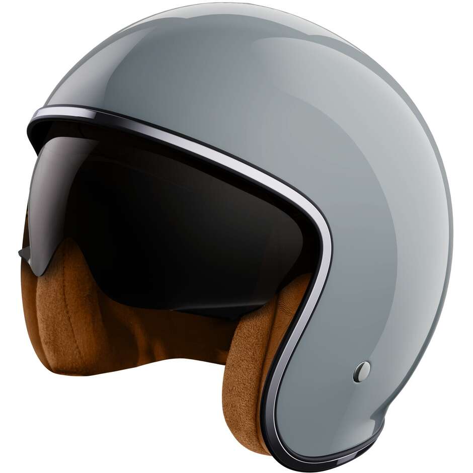 Stormer PRIME Custom Jet Motorradhelm Nardo Glossy Grey