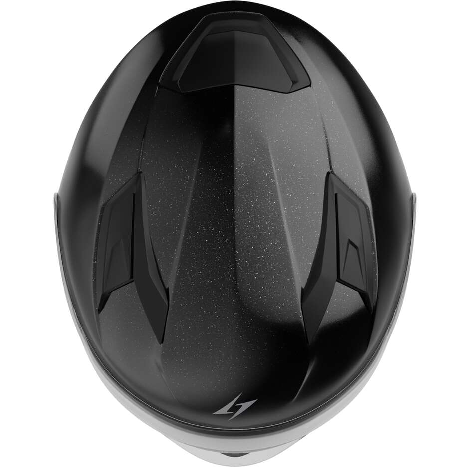 Stormer SPIN EVO Solid Modular Motorradhelm, Perlschwarz