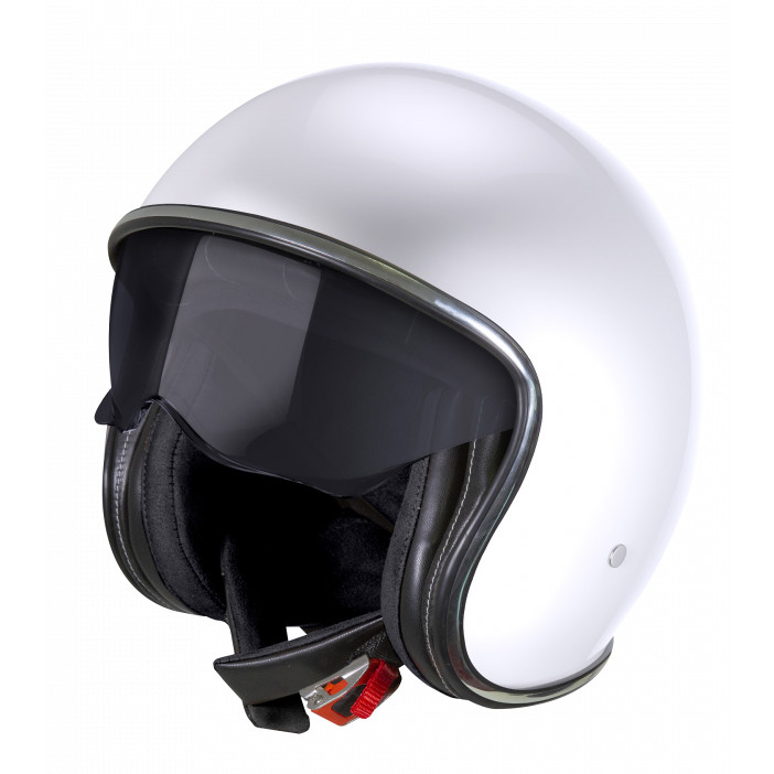 CGM Motorradhelm JET TOTAL DAYTONA – Mit Schirm Und Innenvisier EXTRAFUME
