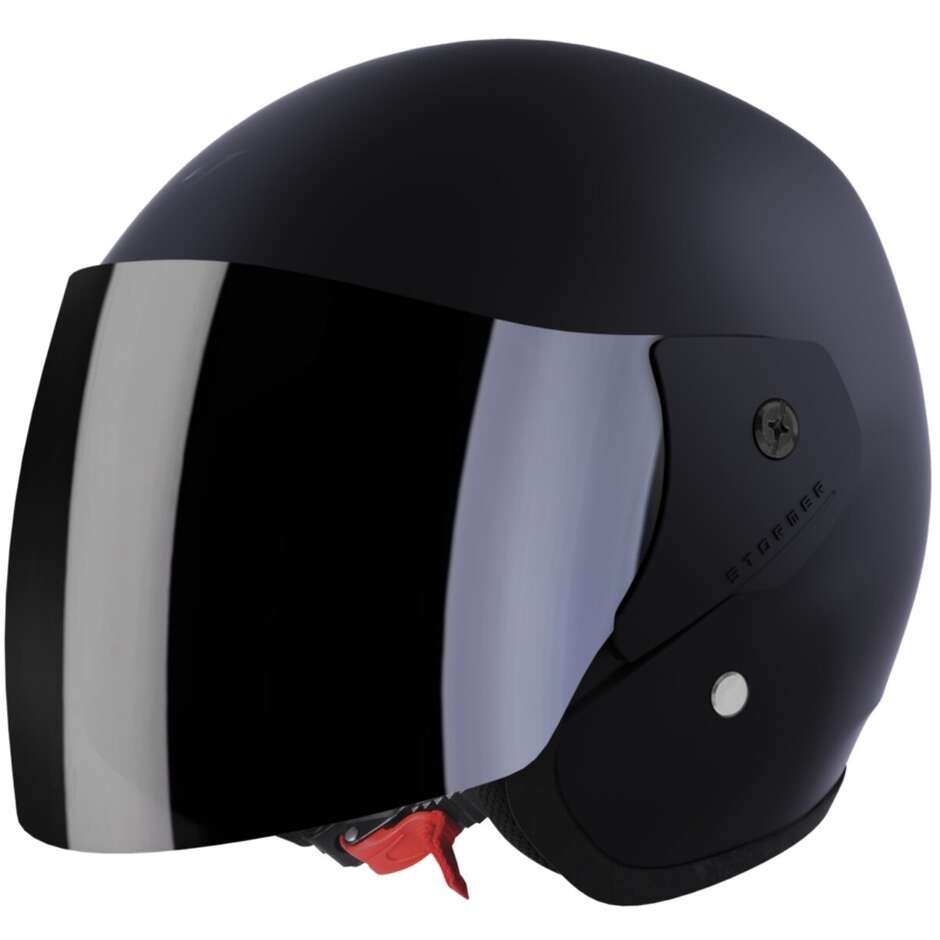 Stormer SUN 2.0 Solid Jet Motorradhelm Mattschwarz