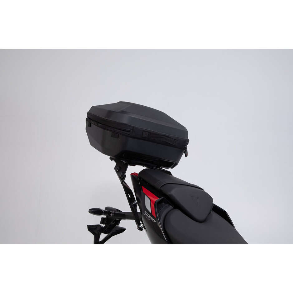 STREET-RACK Sw-Motech GPT.11.283.16001/B Aluminum Luggage Rack for TRIUMPH STREET TRIPLE (2012 - 2016) / (2019 >)
