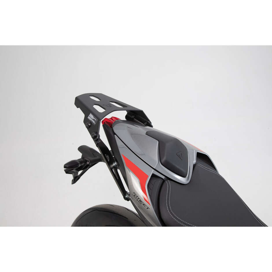 STREET-RACK Sw-Motech GPT.11.283.16001/B Aluminum Luggage Rack for TRIUMPH STREET TRIPLE (2012 - 2016) / (2019 >)