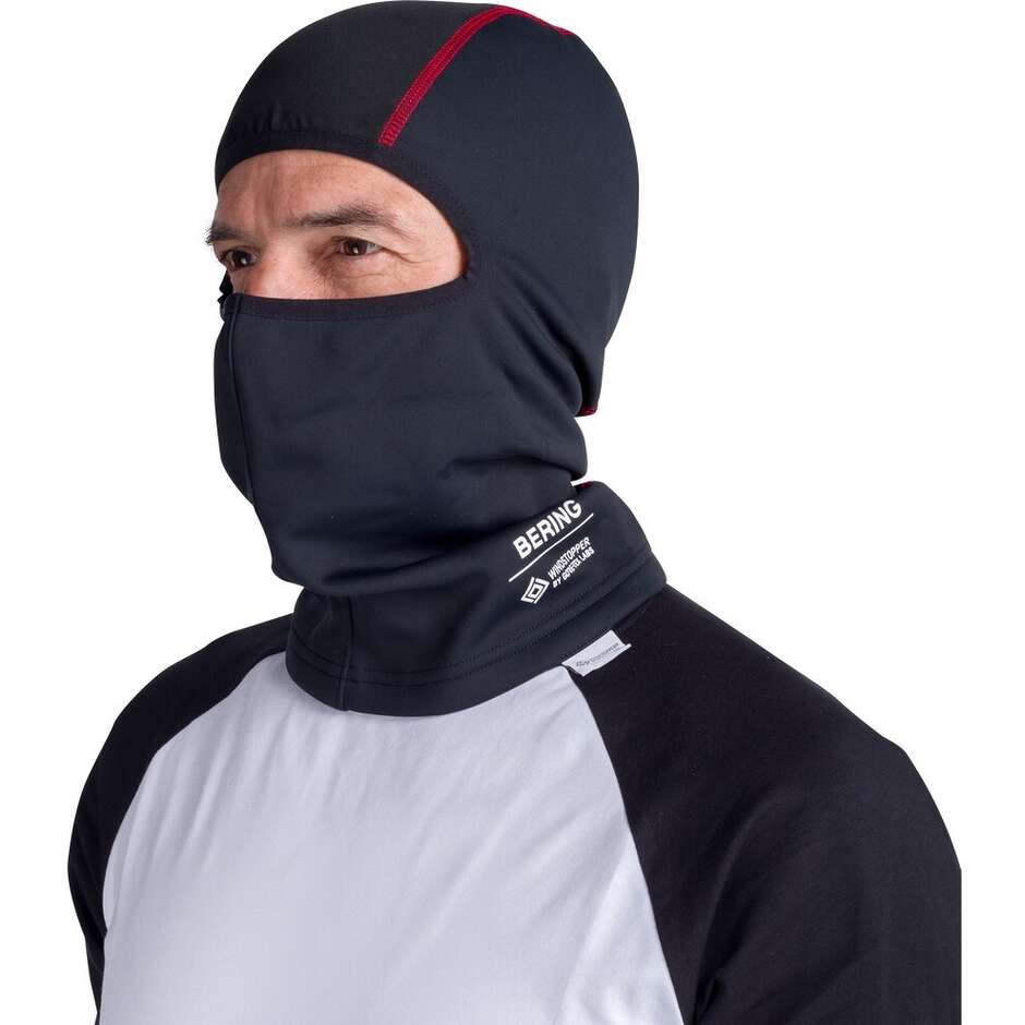 Sturmhaube BERING WINDSTOPPER 2 Schwarz