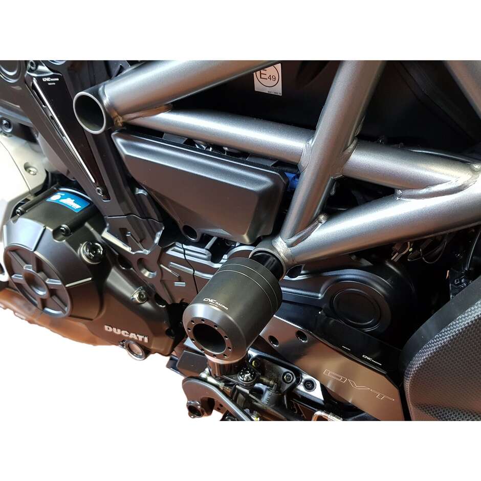 Sturzpads TC315 Ducati XDiavel CNC Racing Schwarz