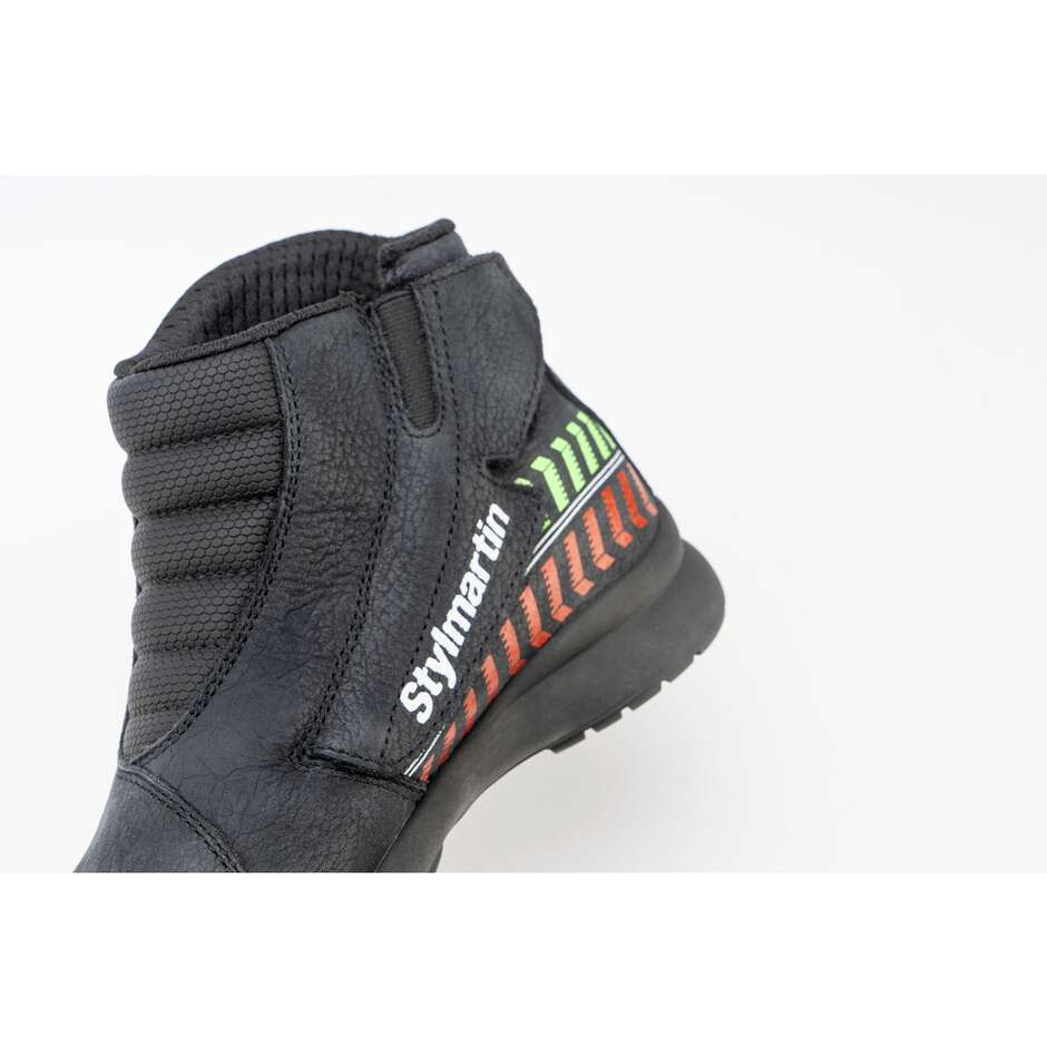 Stylmartin SPEED JR PRO Kinder Mini-Motorradstiefel Schwarz