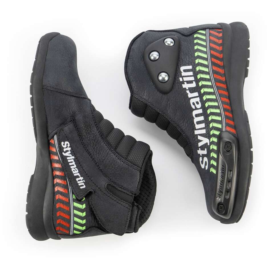 Stylmartin SPEED JR PRO Kinder Mini-Motorradstiefel Schwarz