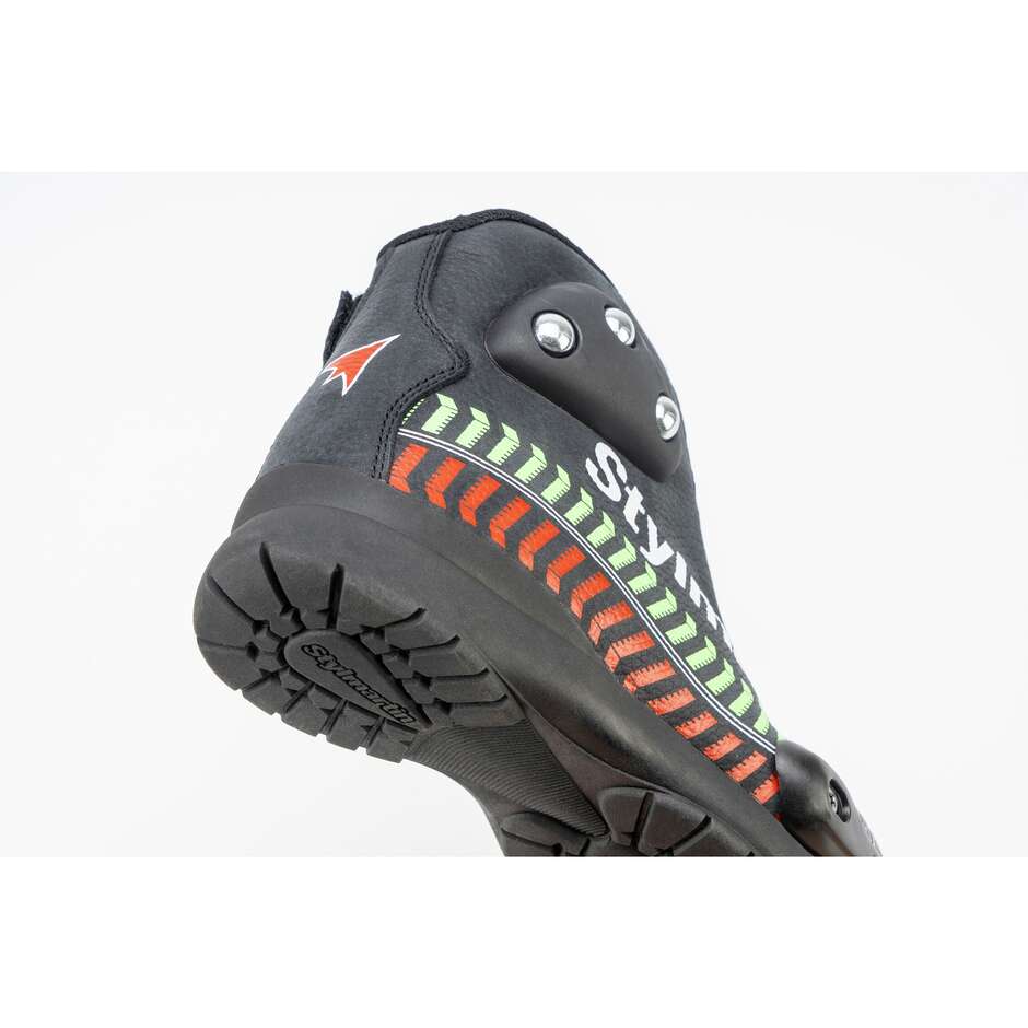 Stylmartin SPEED JR PRO Kinder Mini-Motorradstiefel Schwarz