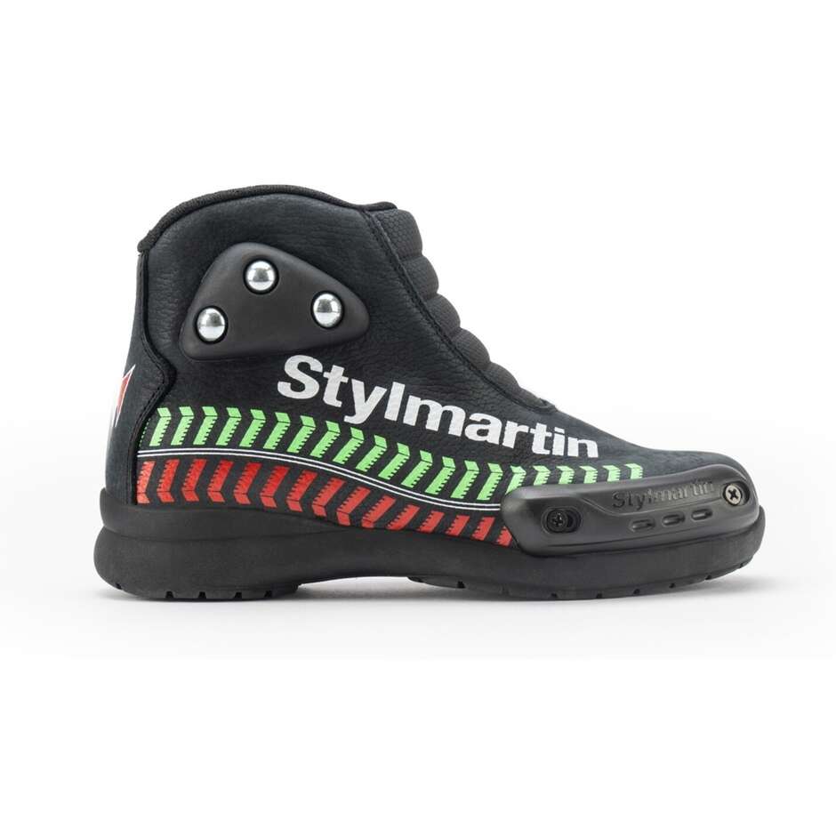Stylmartin SPEED JR PRO Kinder Mini-Motorradstiefel Schwarz