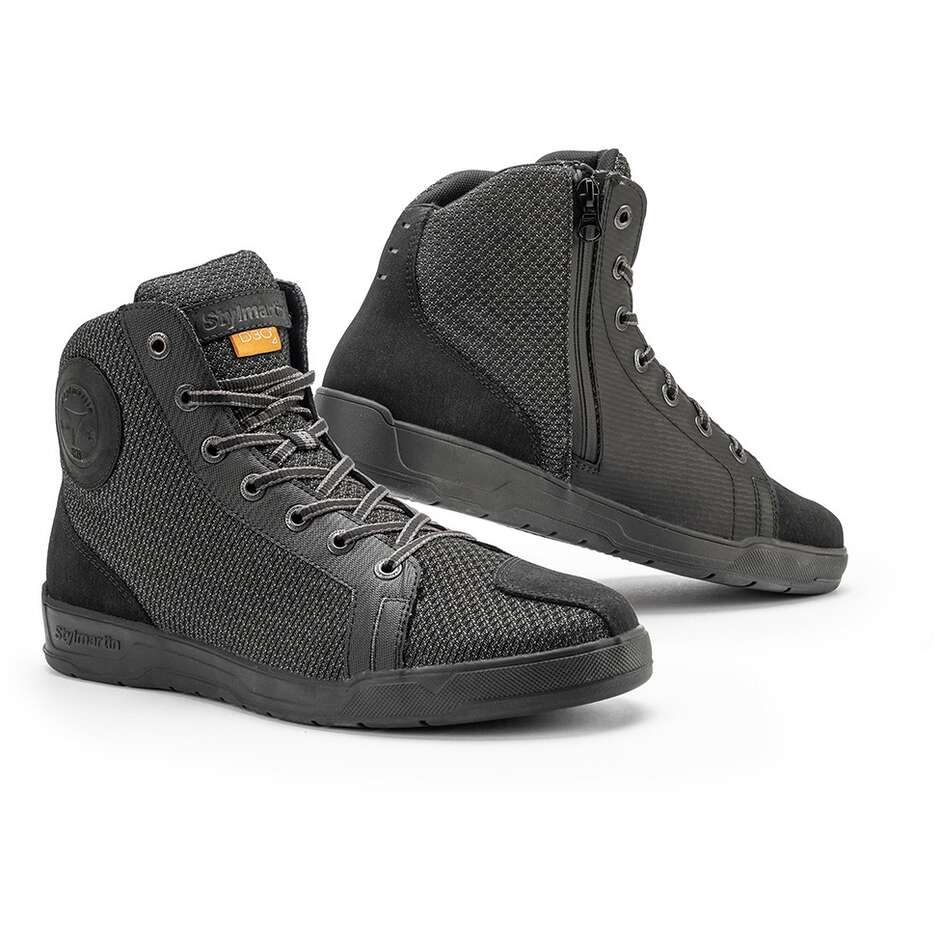 Stylmartin TANK WP Anthrazit Motorrad-Sneaker