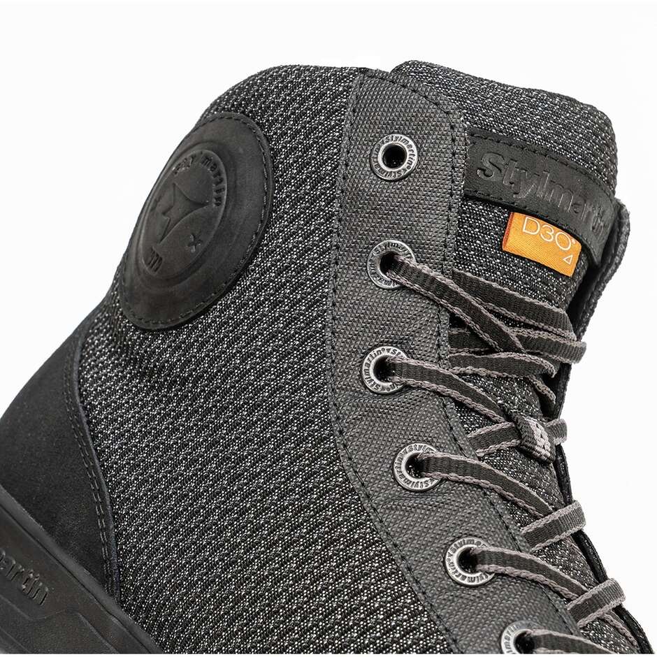 Stylmartin TANK WP Anthrazit Motorrad-Sneaker