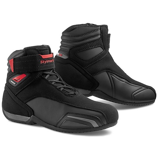 Stylmartin VECTOR WP Certified Sport Chaussures de moto noir rouge