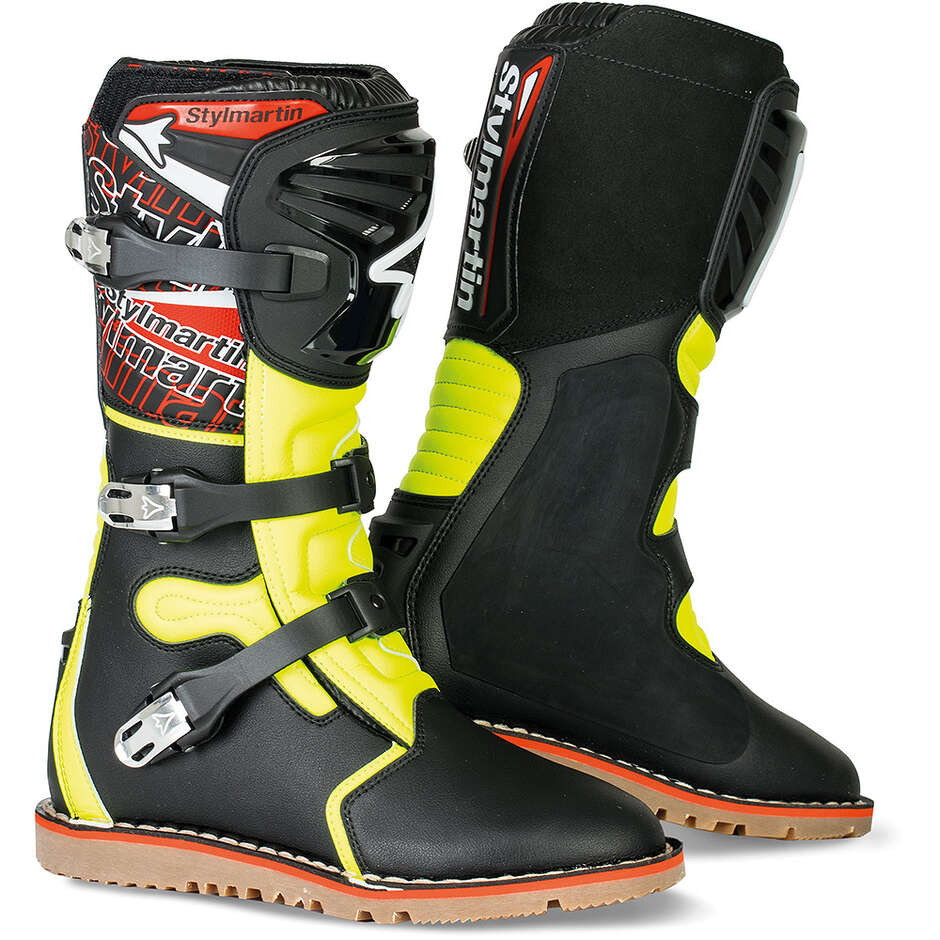 Stylmatin IMPACT PRO WP Cross Enduro Motorcycle Boots Black