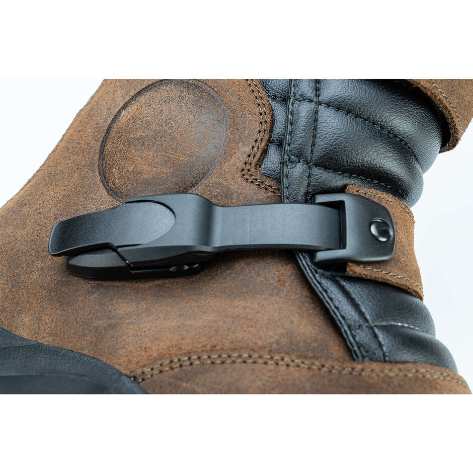 Stylmatin OVERLAND WP Adventure Motorcycle Boots Brown