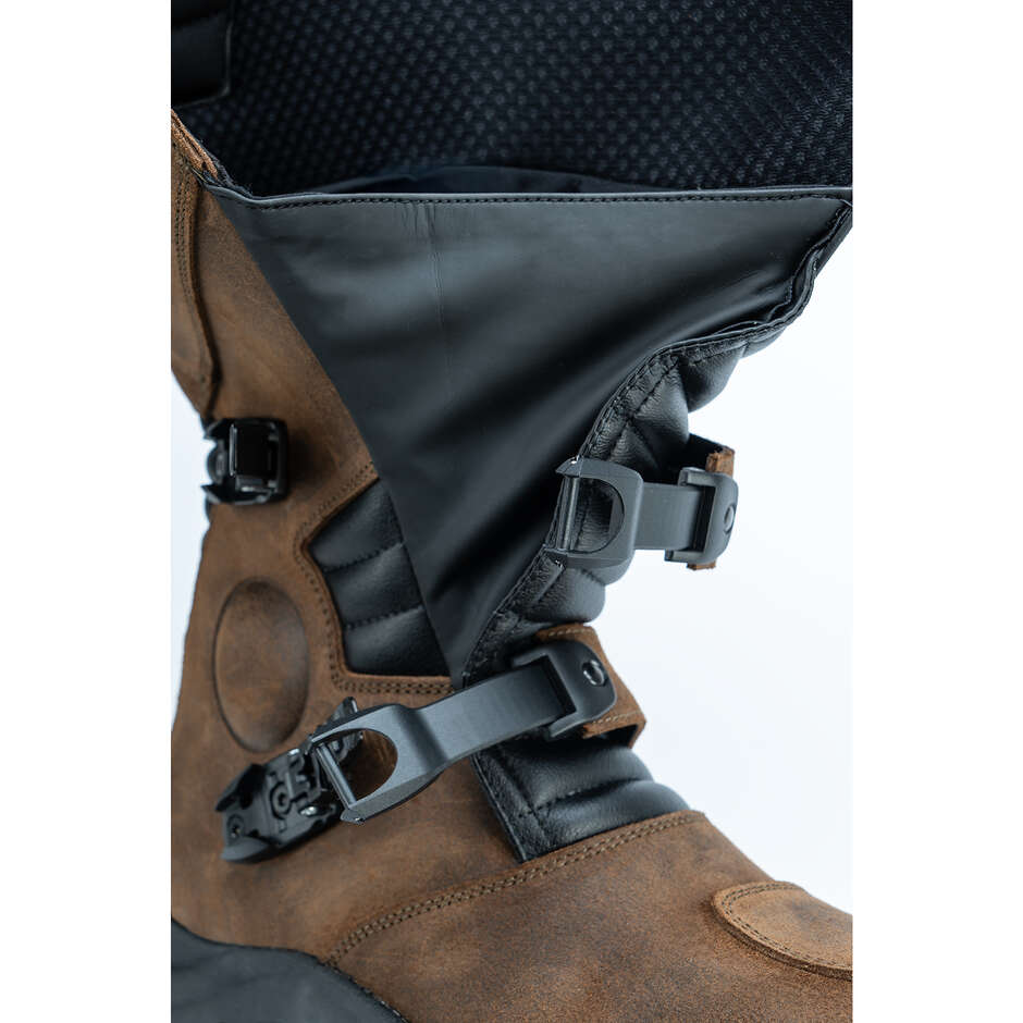 Stylmatin OVERLAND WP Adventure Motorcycle Boots Brown