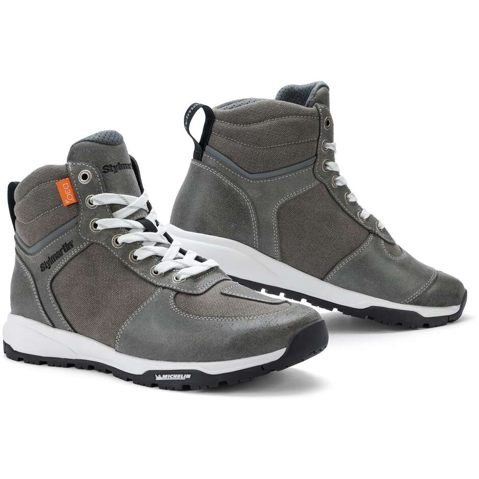 Stylmatin PIPER AIR Motorcycle Sneakers Grey