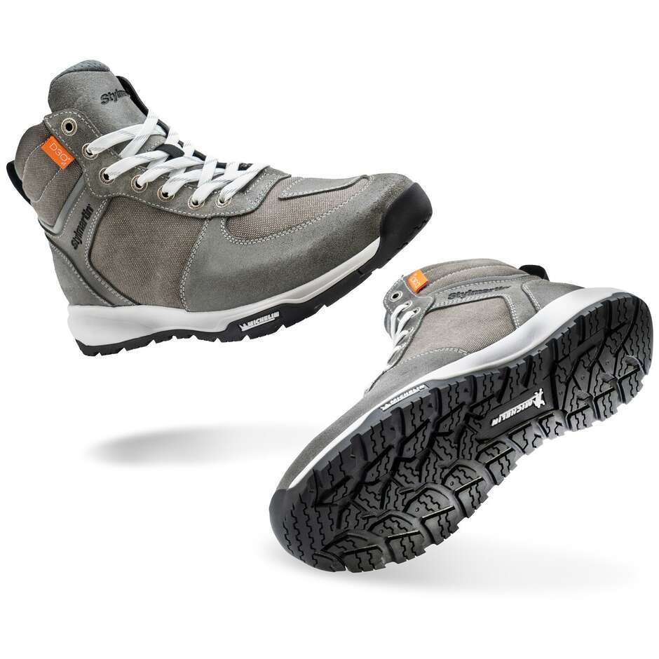 Stylmatin PIPER AIR Motorcycle Sneakers Grey