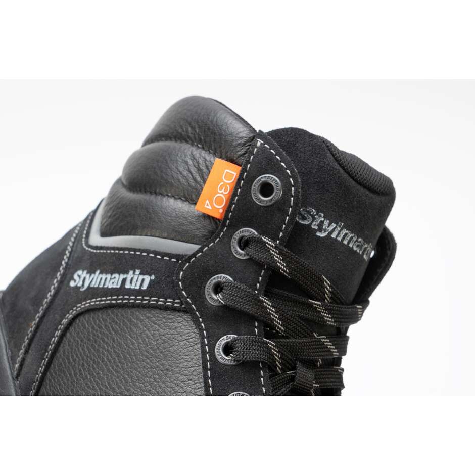 Stylmatin PIPER WP Black Motorcycle Sneakers