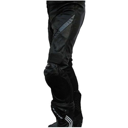 Suit Motorcycle Leather Shield Street Divided Color Black-Grey