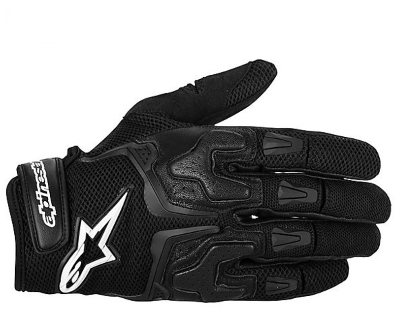 Summer Motorcycle Gloves Alpinestars SMX 3 Air Black For Sale Online Outletmoto.eu