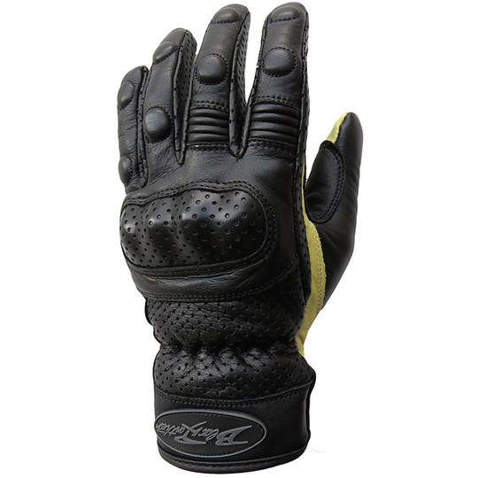Summer Motorcycle Gloves Black Panther 875 Cafe Racer Leather Perforated New in 2014