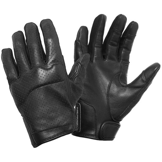 Summer Motorcycle Gloves Leather Tucano Urbano New Model Shorty