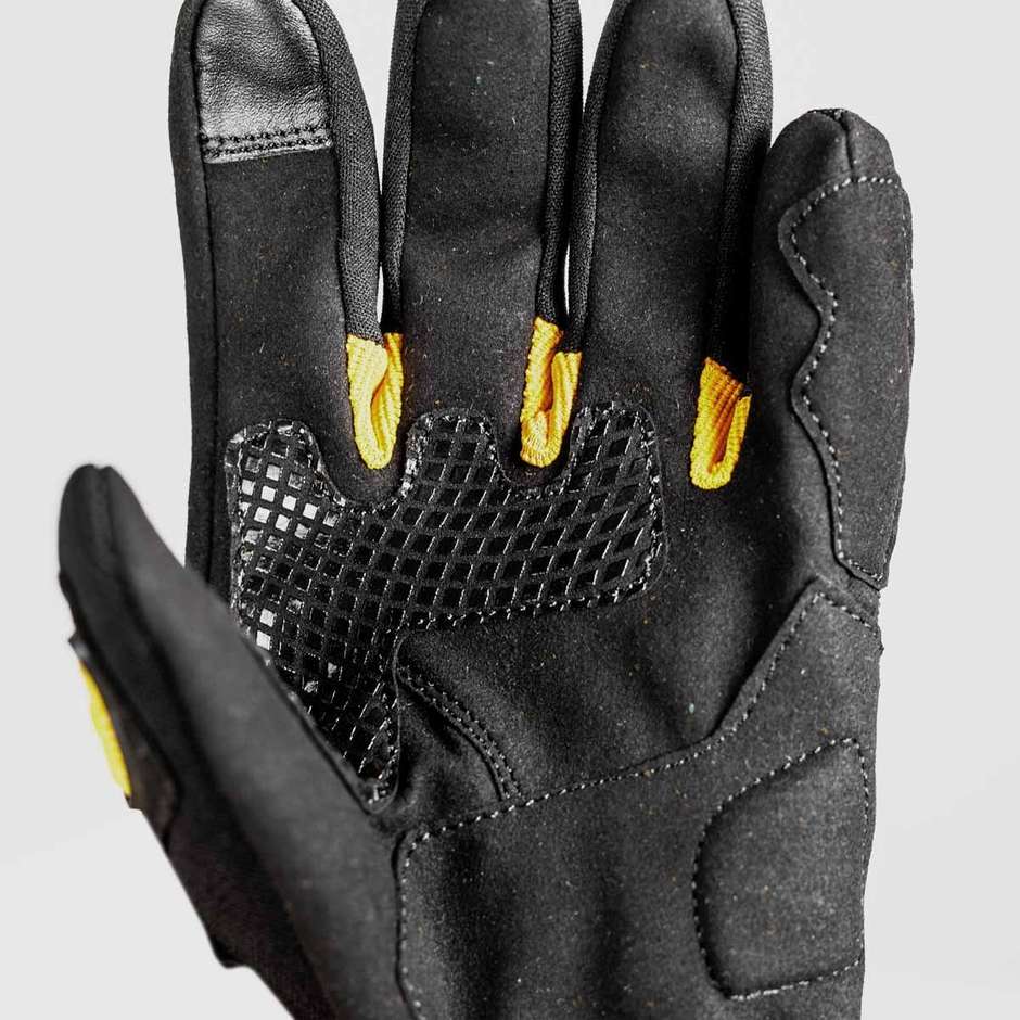Summer Motorcycle Gloves TIGER Black Yellow