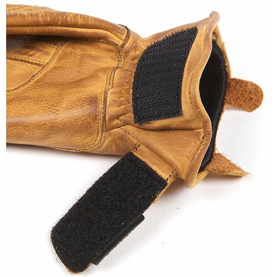 Summer Motorcycle Gloves Woman Helstons Leather Model Star Color Honey