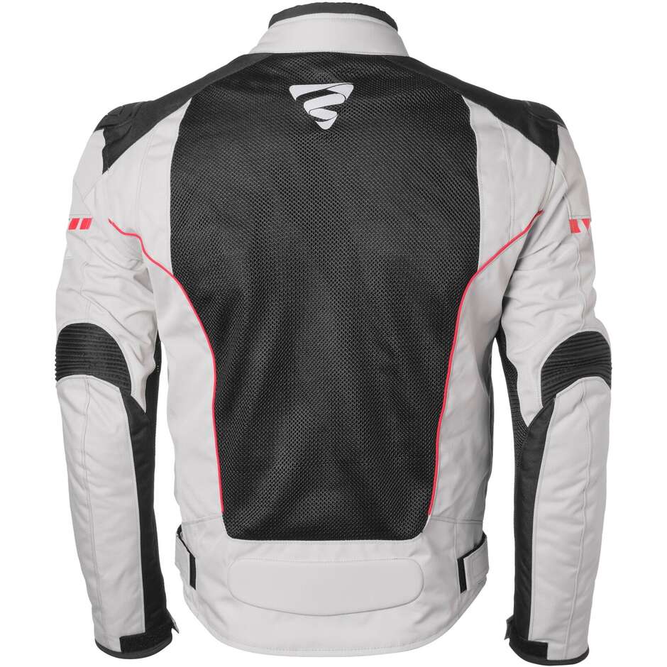 Summer Motorcycle Jacket Gms SAMU Mesh Gray Black Red