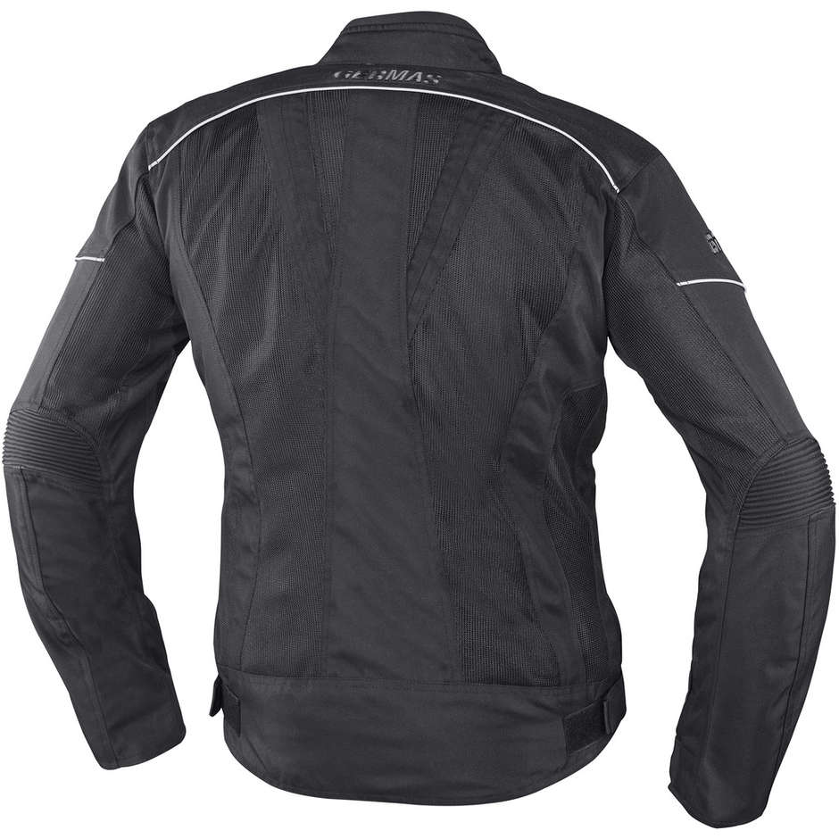 Summer Motorcycle Jacket Woman Gms OUTBACK Black